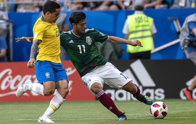 Бразилия - Мексика: онлайн трансляция (счет 2:0)