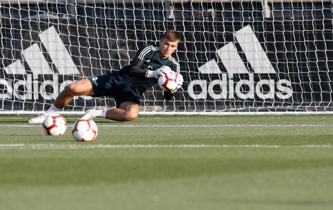 "Реал" планує віддати Луніна в оренду в разі покупки Куртуа