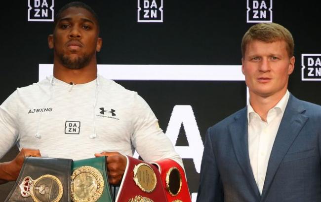 Джошуа и Поветкин провели первую дуэль взглядов