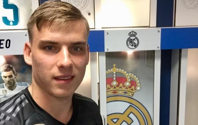 Вратарь сборной Украины Лунин рассказал об адаптации в "Реале"