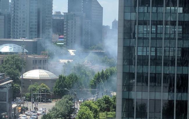 В полиции установили подозреваемого во взрыве возле посольства США в Пекине