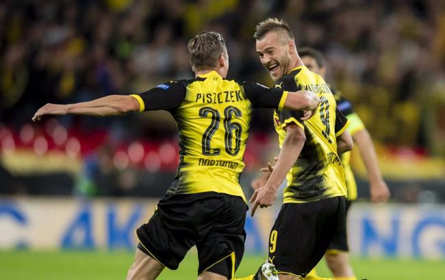 Ярмоленко в матче Лиги чемпионов забил дебютный гол за "Боруссию"