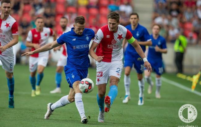 "Динамо" упустило победу над "Славией" в отборе Лиги чемпионов