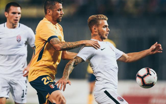 "Заря" сыграла вничью с "Брагой" в квалификации Лиги Европы