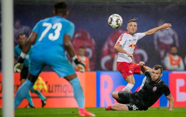 РБ Лейпциг - Заря 3-2: видео голов и обзор матча