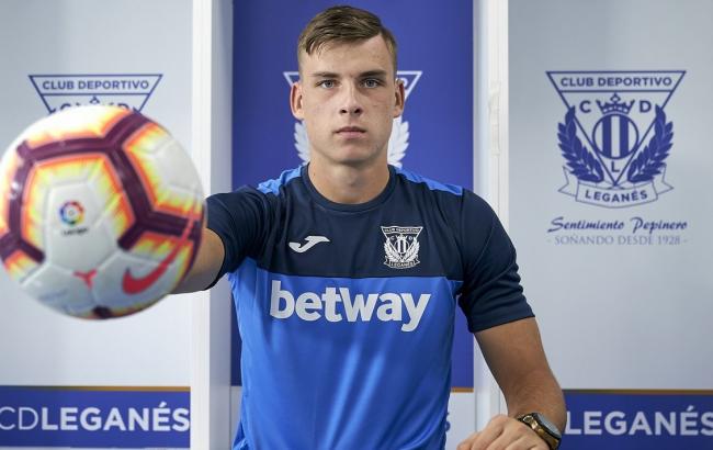 Луніну заборонили грати в "Леганесі" під 99 номером