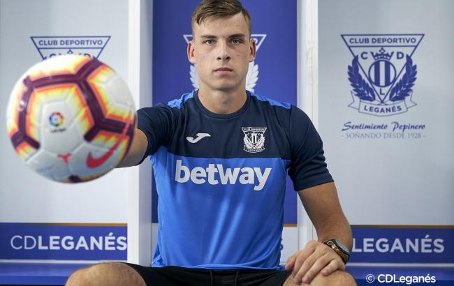 Главный тренер "Леганеса" хочет оставить Лунина в команде