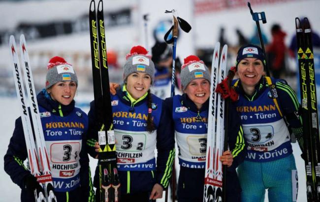 Сборная Украины по биатлону получила новую форму