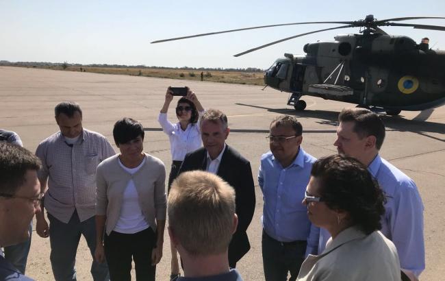 Глава МИД Норвегии приехала на Донбасс