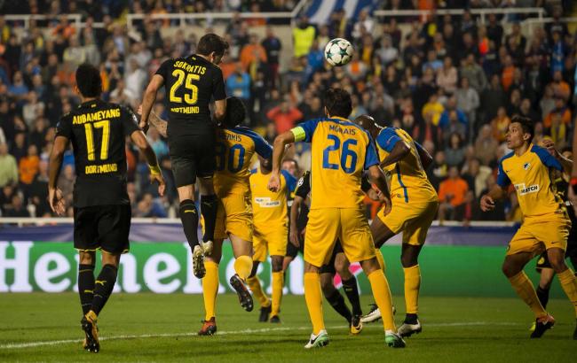 УЕФА открыл дисциплинарное дело после матча АПОЕЛ - "Боруссия"