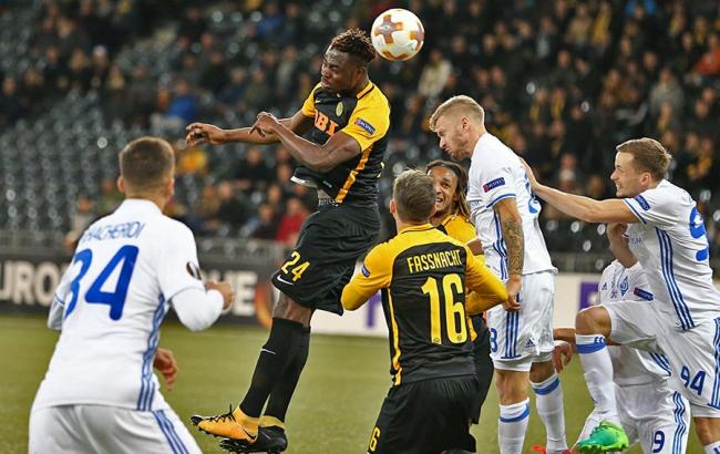 "Динамо" взяло реванш у "Янг Бойз" за вылет из Лиги чемпионов