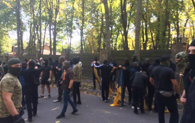 Происшествия у дома Добкина и Харьковского горсовета квалифицированы как хулиганство, - МВД