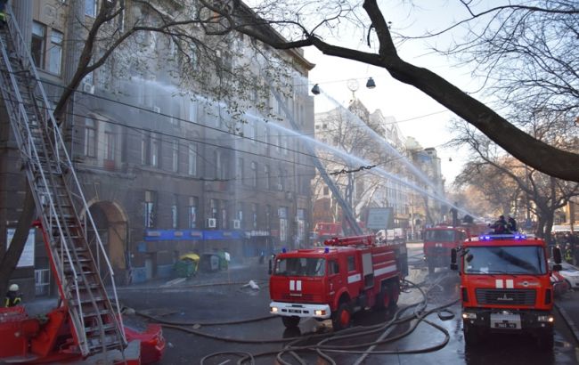 В Одеській ОДА назвали ймовірну причину пожежі в коледжі