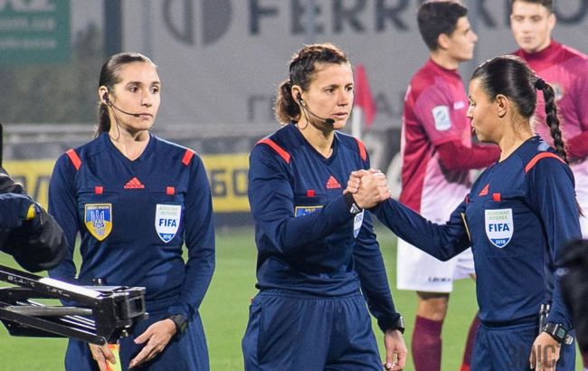 Украинские арбитры назначены на матч 1/4 финала женской Лиги чемпионов