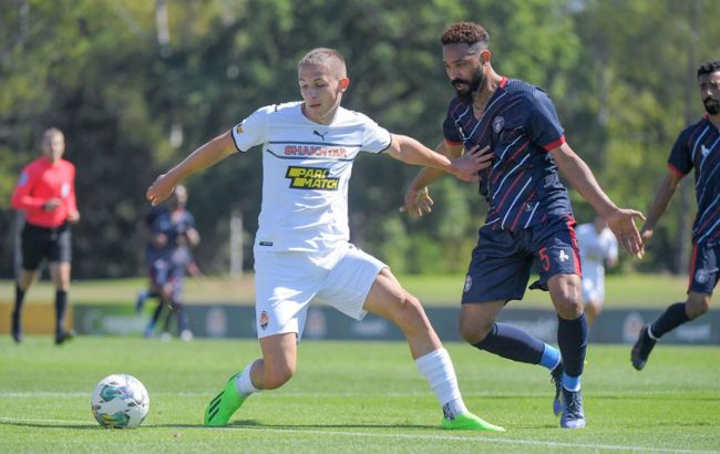 "Шахтер" одержал первую победу в межсезонье на сборах в Словении