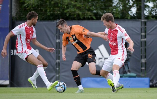 "Шахтар" розгромно програв "Аяксу" третій спаринг літа