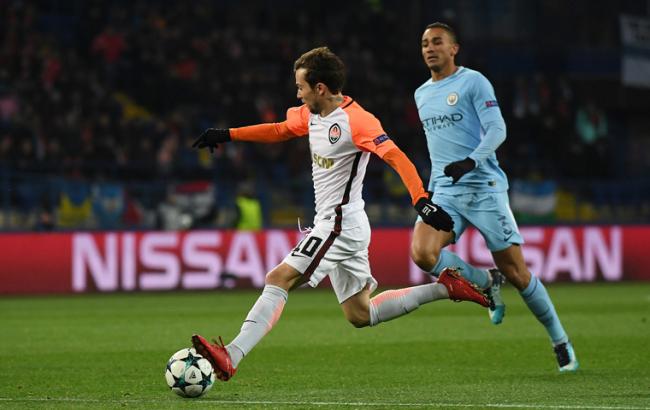 Гол Бернарда претендует на звание лучшего за неделю в Лиге чемпионов