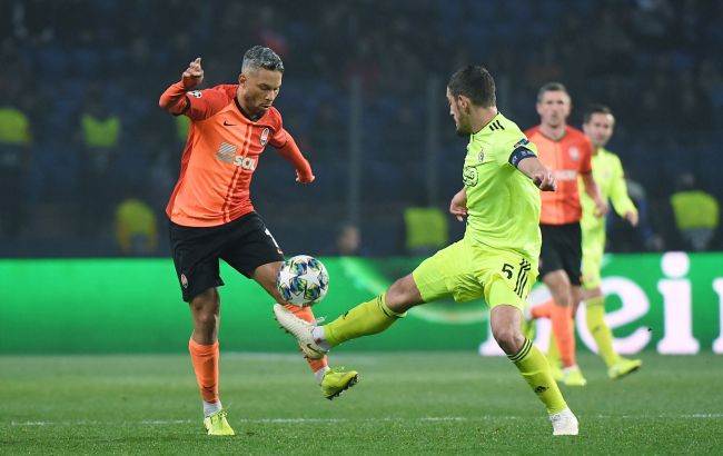 "Шахтер" спасся от поражения в матче Лиги чемпионов с загребским "Динамо"
