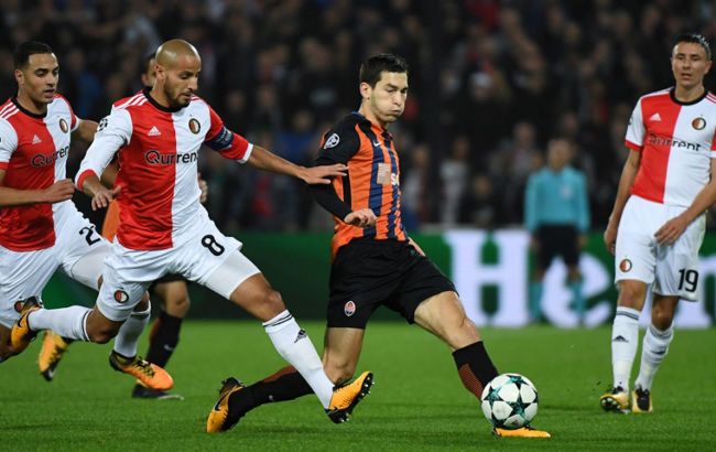 "Шахтар" &ndash; "Фейєнорд": анонс матчу Ліги Європи