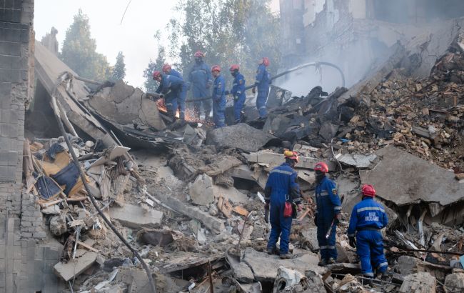 У Києві назвали кількість ракет та дронів, які вночі атакували столицю