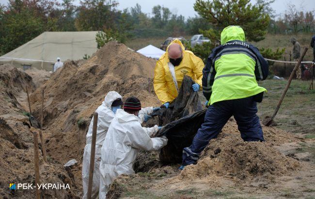 В Харківської області ексгумували понад 600 тіл загиблих