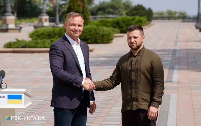 Зеленський у Львові зустрівся з Дудою, - нардеп