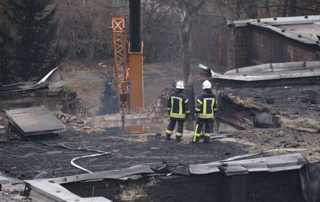 "Тут все горіло": Як житловий двір у Броварах пережив аварію вертольота з керівництвом МВС