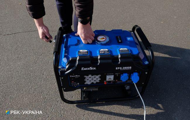 Німеччина закупила майже півтисячі генераторів для України