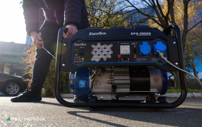 Попит на генератори зріс у 50 разів: скільки завезли в Україну за 2022 рік