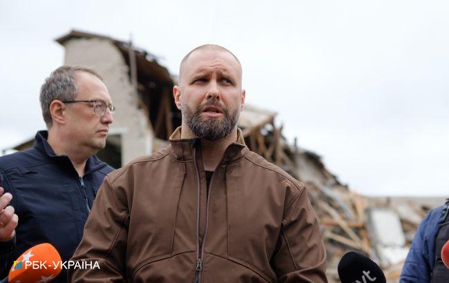 Ракетний удар по Харкову. Синєгубов не виключає, що пошкоджений будинок частково знесуть