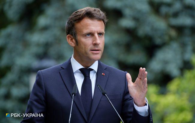 Макрон о статусе кандидата в ЕС для Украины: это сильный сигнал в адрес России