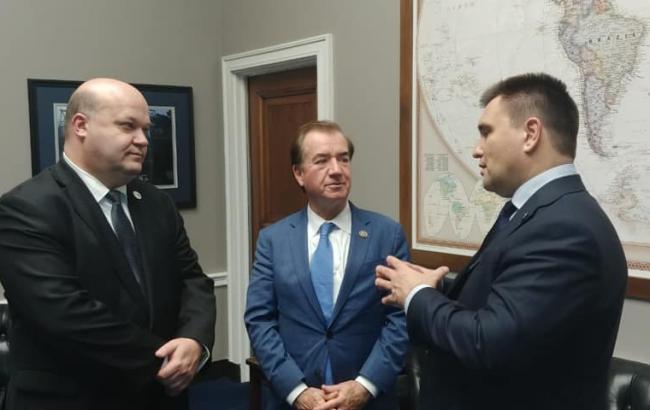 Климкин обсудил с сенаторами и конгрессменами США усиление давления на Россию