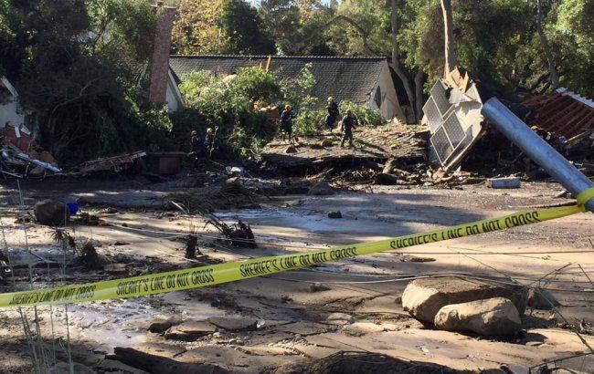 У Каліфорнії збільшилася кількість загиблих від зсувів