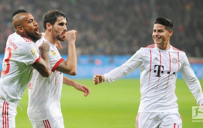 "Бавария" обыграла "Байер" в стартовом матче второго круга Бундеслиги