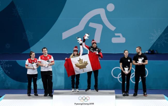 Первыми олимпийскими чемпионами по керлингу в дабл-миксте стали канадцы