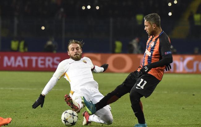 Де Росси может пропустить ответный матч "Ромы" против "Шахтера"