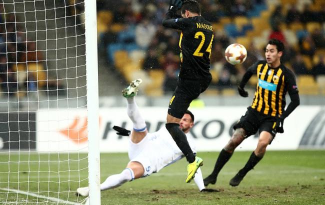 "Динамо" прошло АЕК на пути к 1/8 финала Лиги Европы