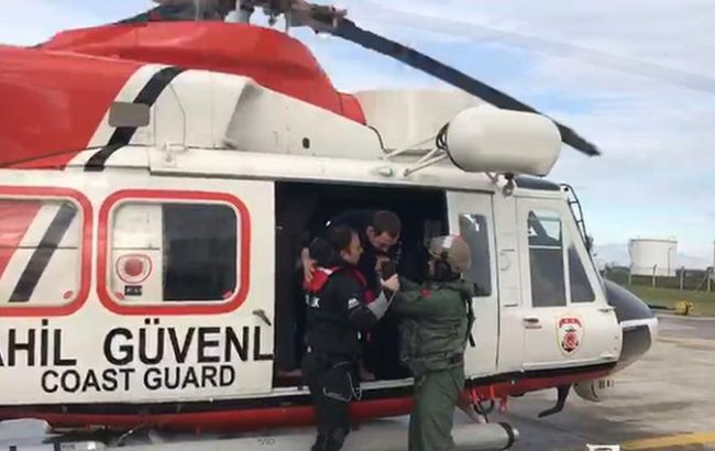 В Черном море затонуло грузовое судно с украинцами на борту