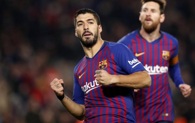 Суарес вошел в пятерку лучших бомбардиров в истории "Барселоны"