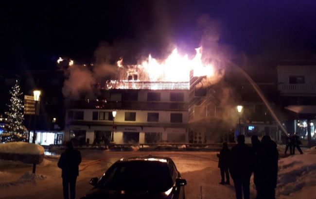 Украинцев нет среди пострадавших при пожаре в Куршевеле