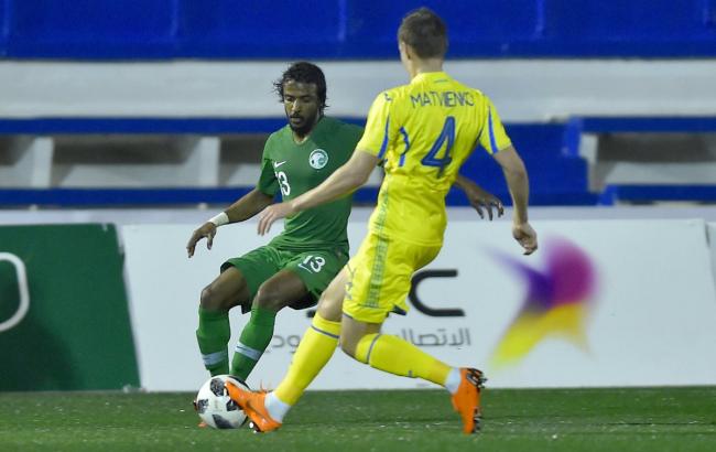 Збірна України зіграла внічию у товариському матчі з Саудівською Аравією