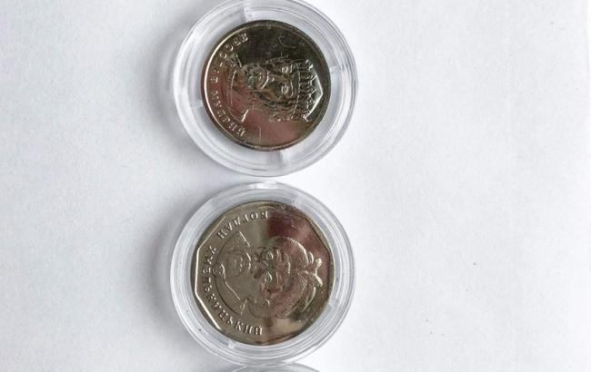 Нацбанк презентував монети номіналом 1, 2, 5 і 10 гривень