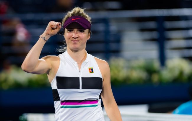 Свитолина прошла в полуфинал турнира в Дубае