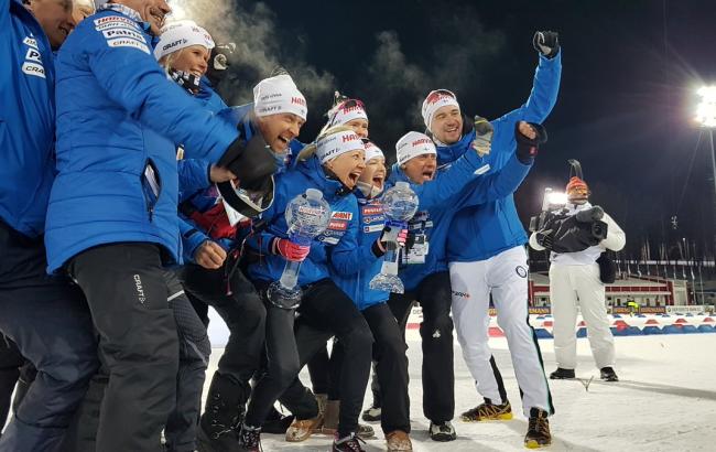 Макарайнен стала трехкратной победительницей Кубка мира по биатлону