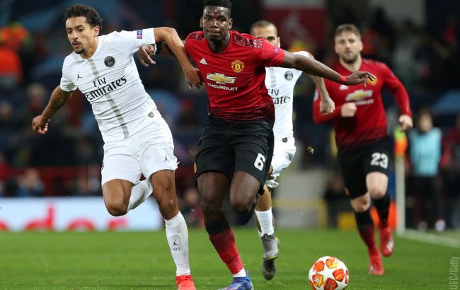 "Манчестер Юнайтед" проиграл ПСЖ в домашнем матче Лиги чемпионов