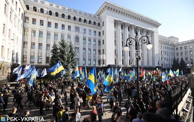 В полиции сообщили об отсутствии нарушений во время акций в Киеве