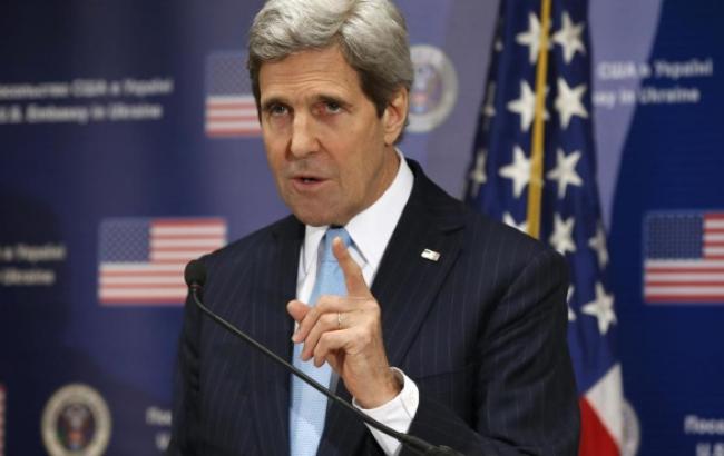 Госсекретарь США Керри посетит Киев 6 февраля, - СМИ