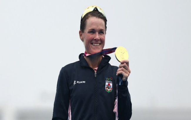 Впервые в истории золотую медаль Олимпиады получила спортсменка из Бермудских островов