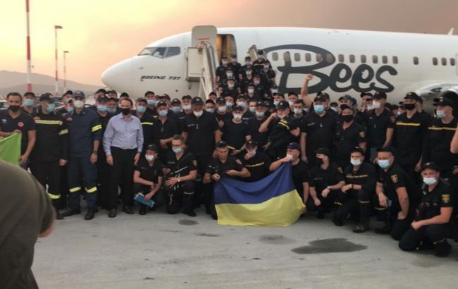 У Грецію прибули українські вогнеборці для гасіння лісових пожеж