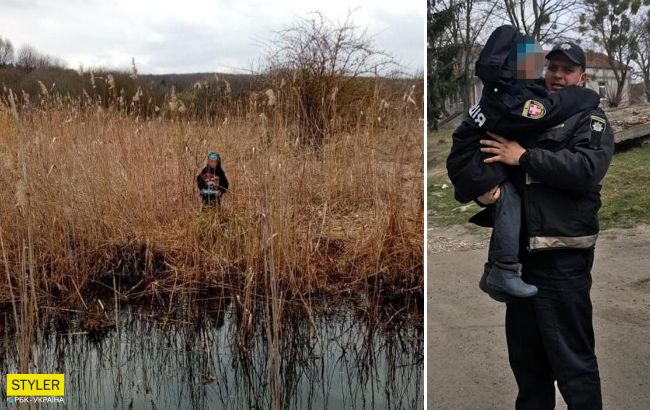 На Волыни 7-летний мальчик сбежал от матери и ночевал на болоте: дом хуже сарая